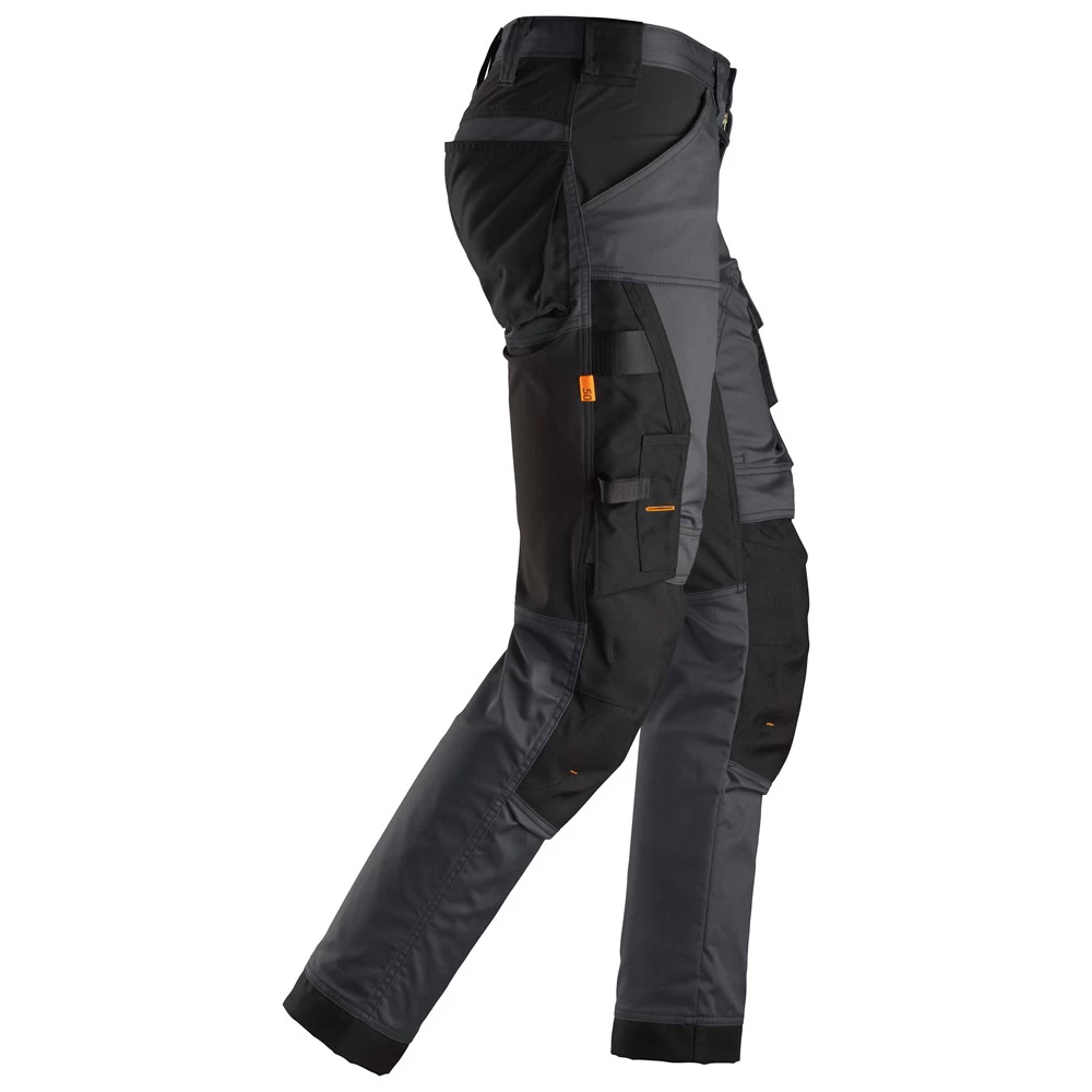 Snickers werkbroek 6341 steel grey-black