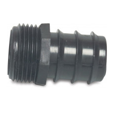 PVC Slangtule zwart 32mm 4ato