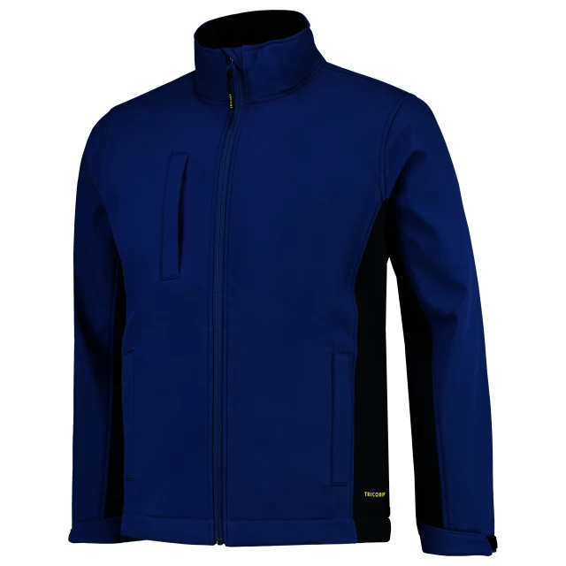 Tricorp softshelljas 402002 royalblue-navy