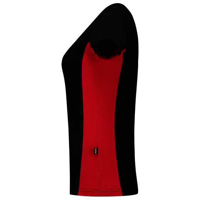 Tricorp t-shirt 102003 black-red (dames)