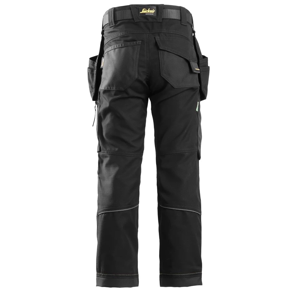 Snickers werkbroek JR 7505 black (junior)