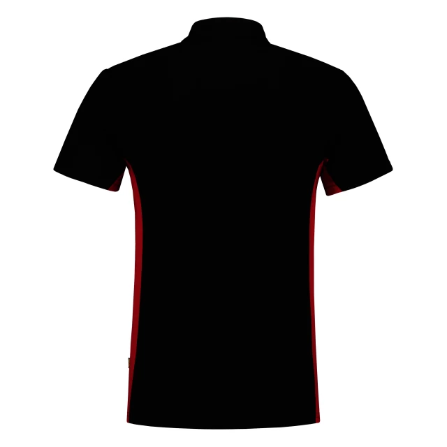 Tricorp poloshirt 202002 black-red