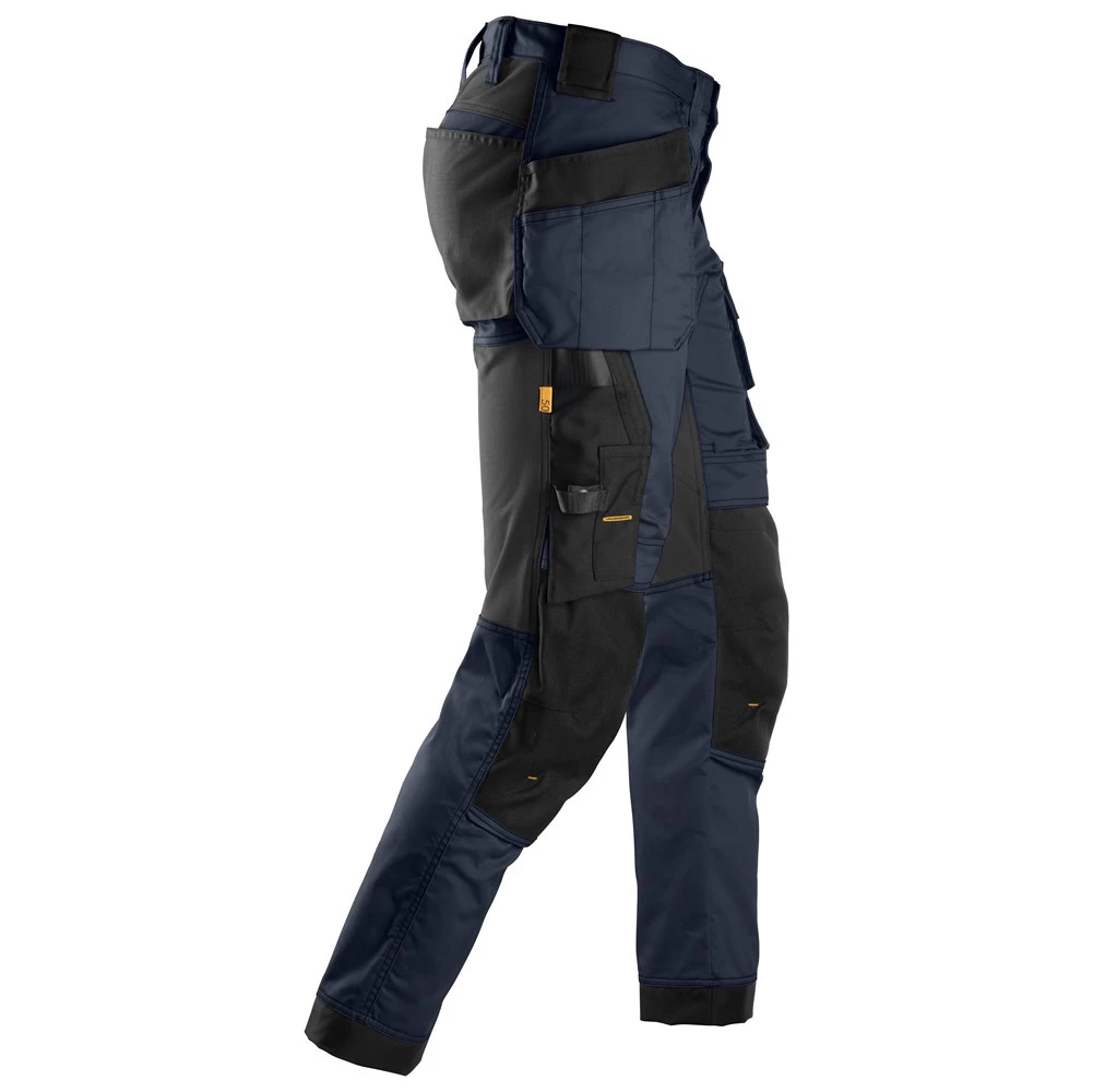 Snickers werkbroek 6241 navy-black (met holsterpockets)