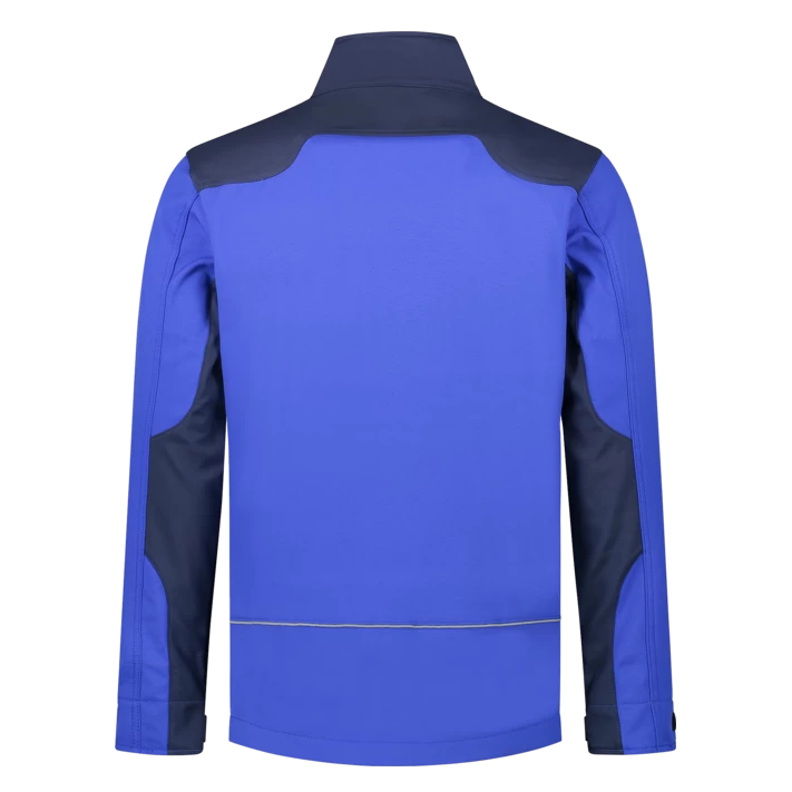 Santino softshelljas Tour royalblue-navy