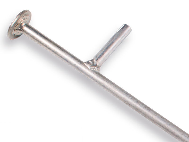 Draadpen met haakse kop
