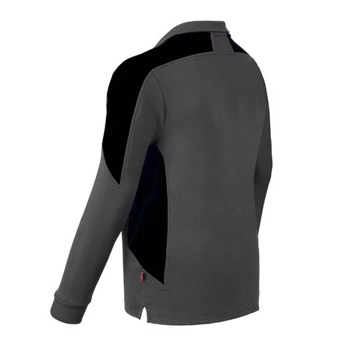 Havep sweater 10076 ckd grijs/zw.