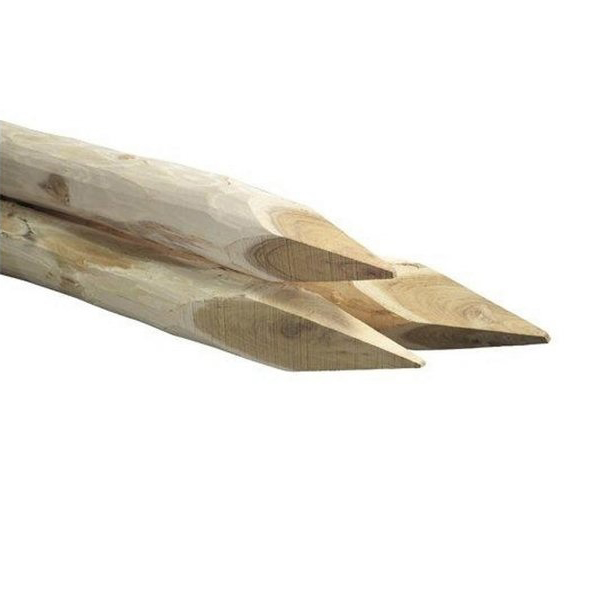 Robinia palen 08/10 cm