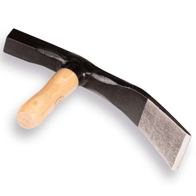 De Wit straathamer 4cm met houten steel