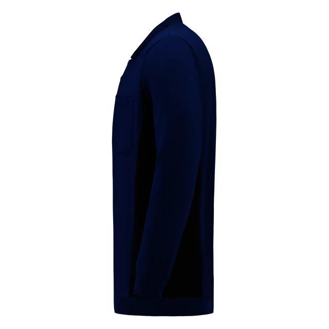 Tricorp polosweater bicolor 302001 royalblue-navy