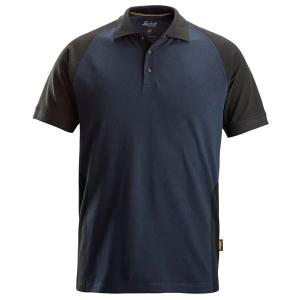 Snickers poloshirt 2750 navy/black
