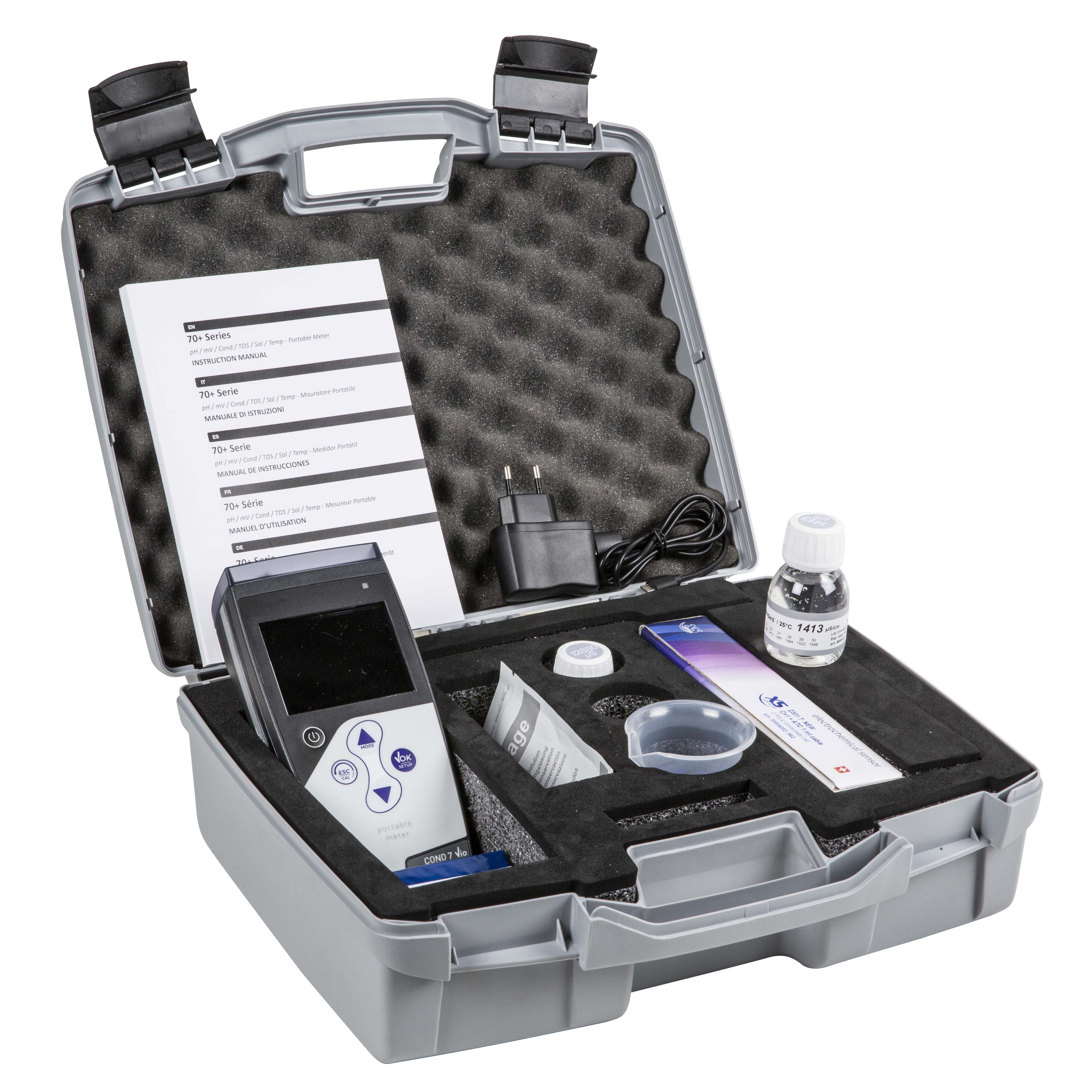 XS EC meter COND 7 compl. Kit grond