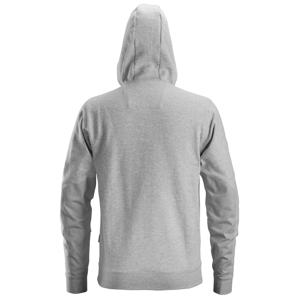 Snickers hoodie+rits 2801 grey