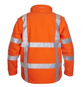 Hydrowear softshelljack Toulon orange