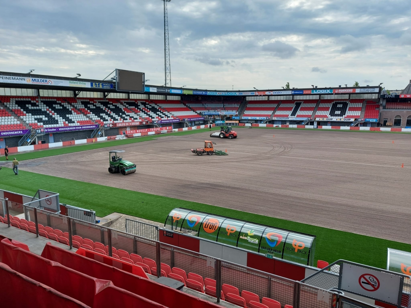 Natuurgras bij Sparta Rotterdam is een feit