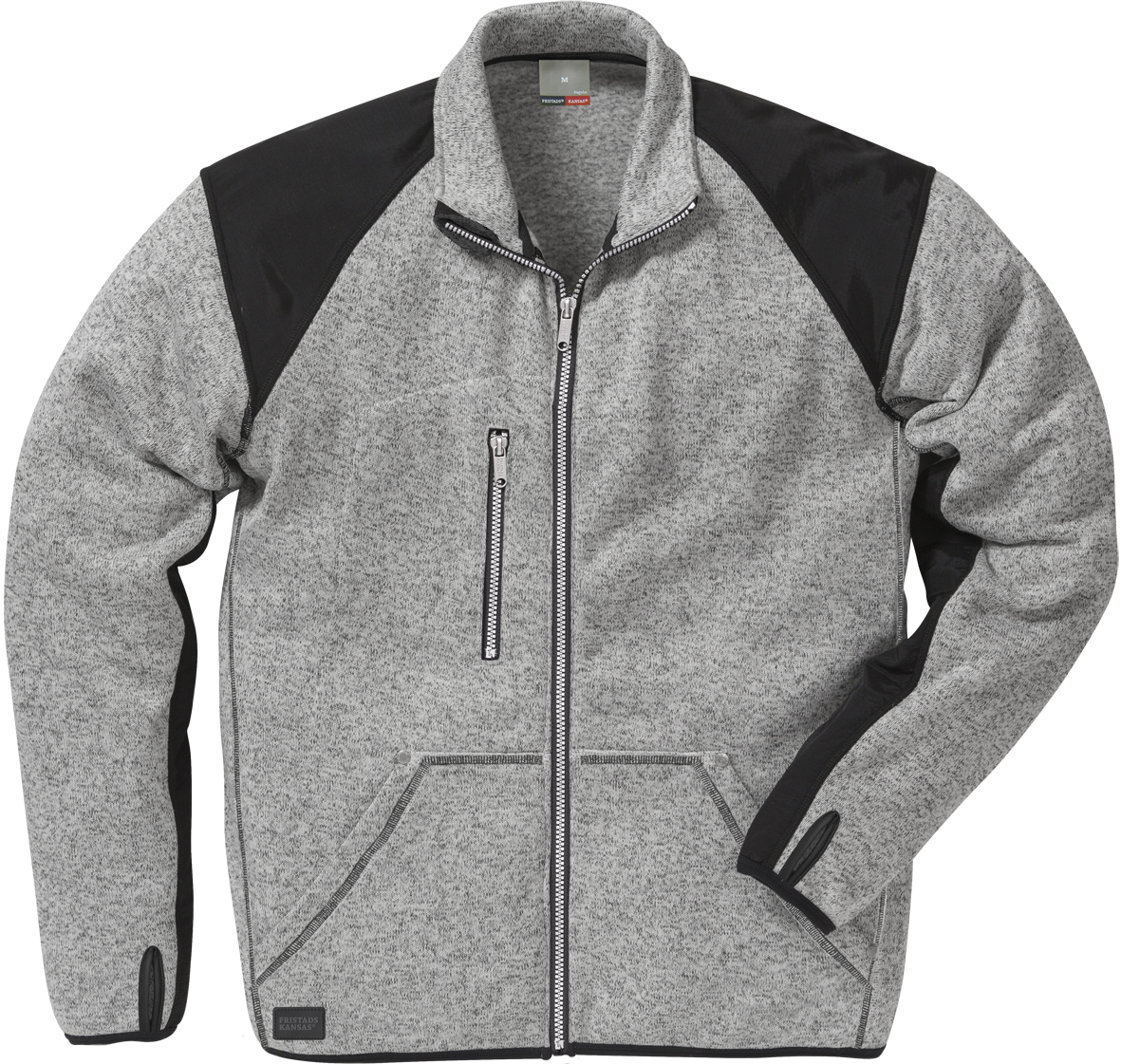 Fristads fleecevest 7451 blauw-zwart