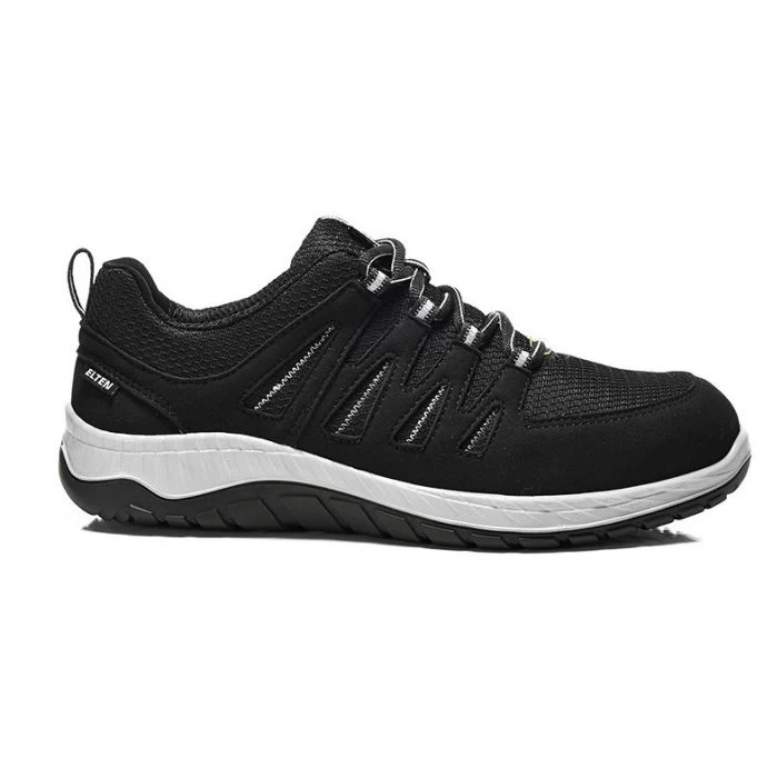 Elten werkschoen maddox black-grey low S3
