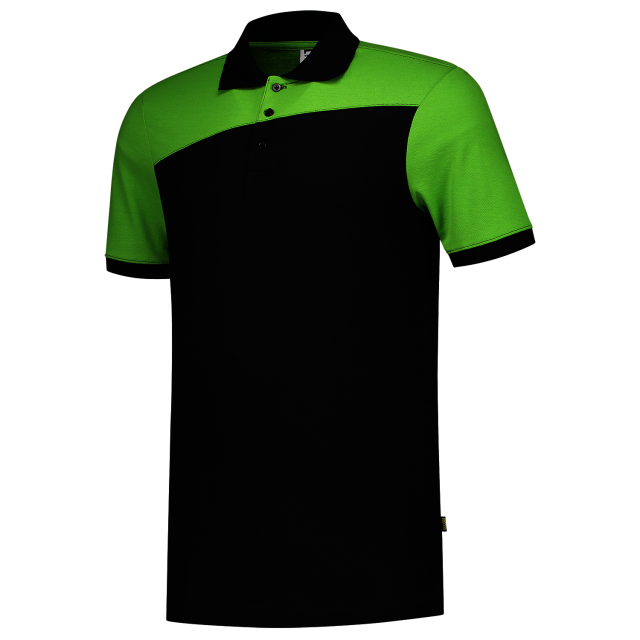 Tricorp poloshirt 202006 black-lime
