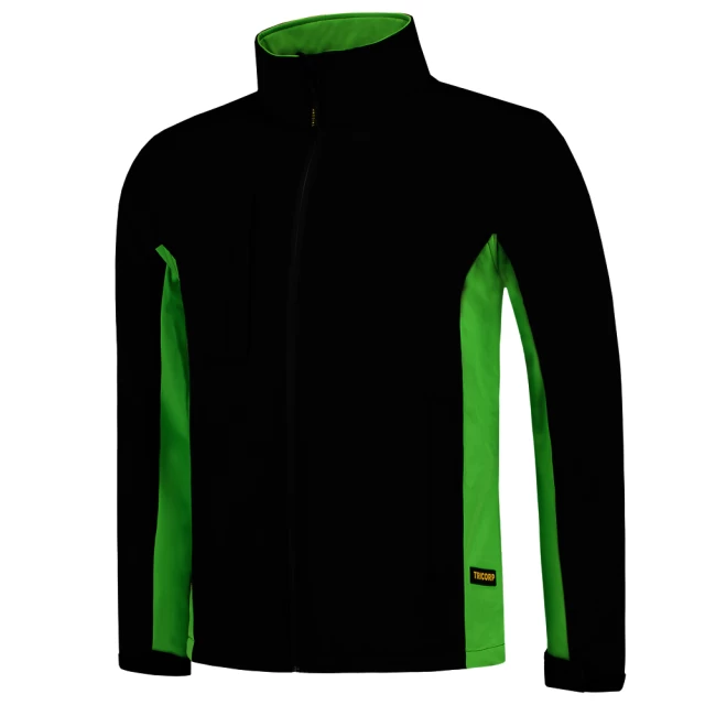 Tricorp softshelljas 402002 black-lime