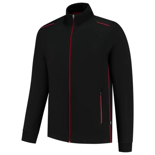 Tricorp sweatvest 302702 black-red