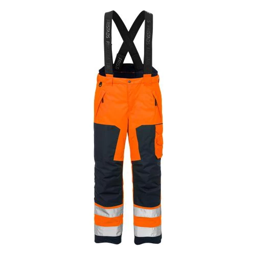 Fristads werkbroek 2035 geel-blauw high visibility (gevoerd)