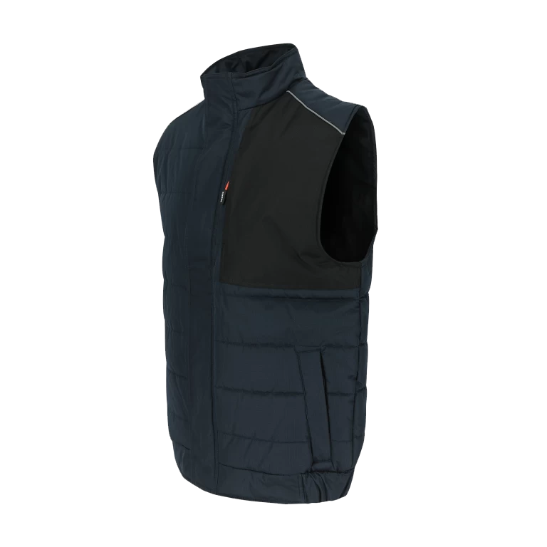 Herock bodywarmer Diomedes marine-zwart