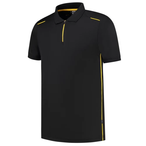 Tricorp poloshirt 202703 black-yellow