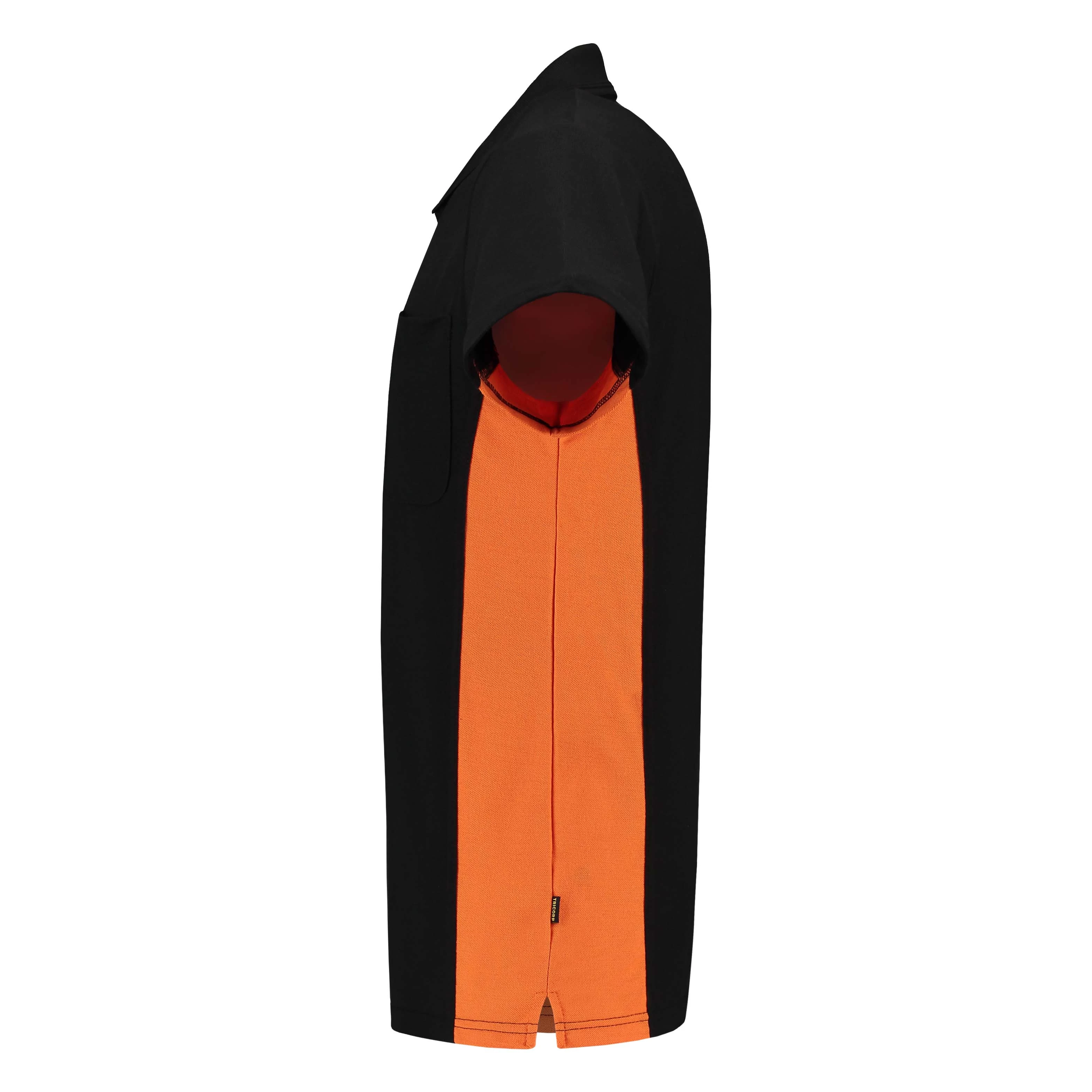Tricorp poloshirt 202002 black-orange