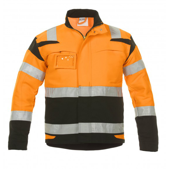 Hydrowear jas Utah orange-black (high visibility)