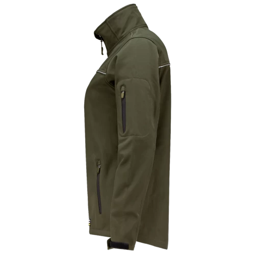 Tricorp softshelljas 402009 army (dames)
