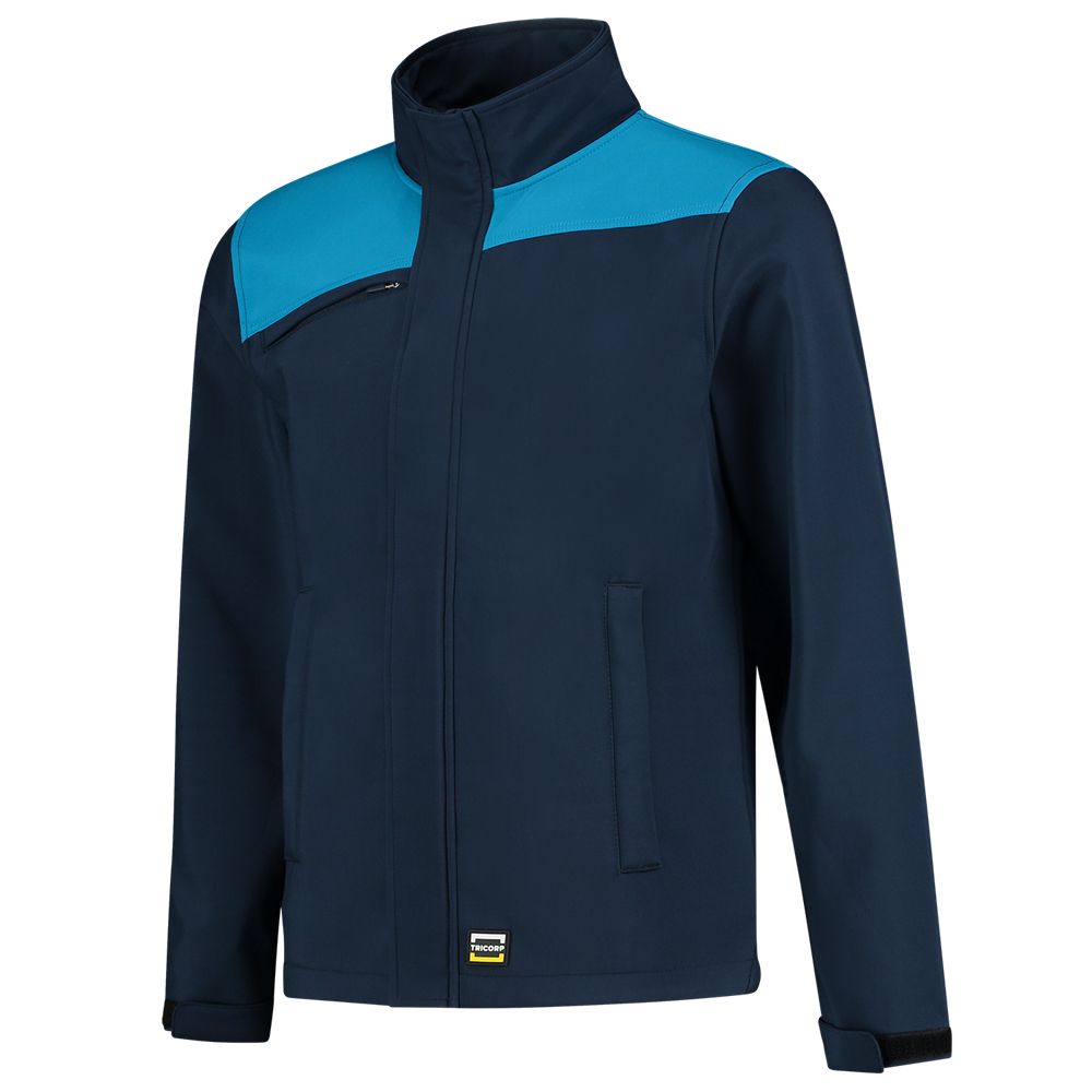 Tricorp softshelljas 402021 ink-turquoise