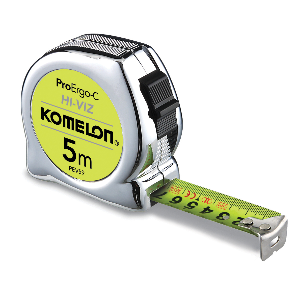 Rolbandmaat Komelon ProErgo-C Hi-Viz