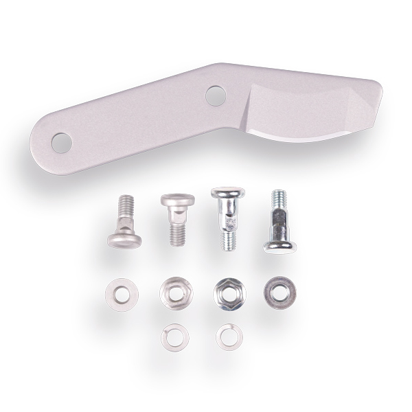 Fiskars bovenmes + bevest. mat. LX92