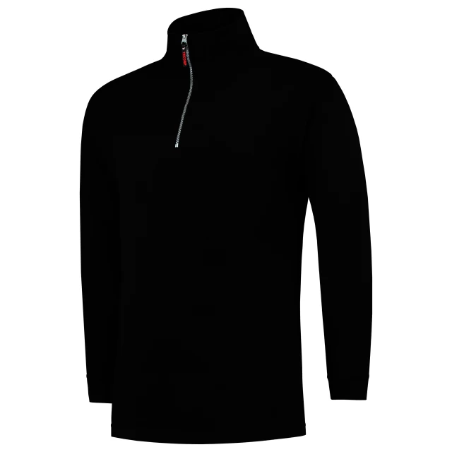Tricorp sweater 1/2 rits 301010 black