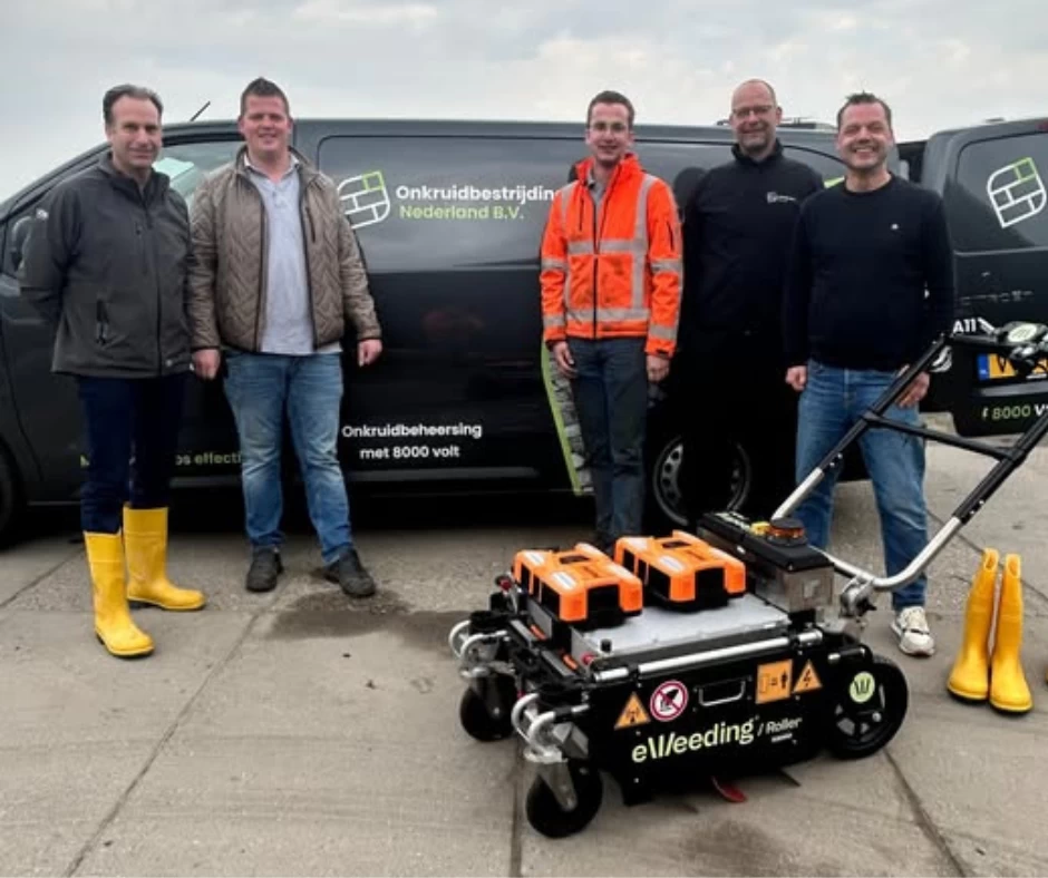 Uitlevering eWeeding Roller