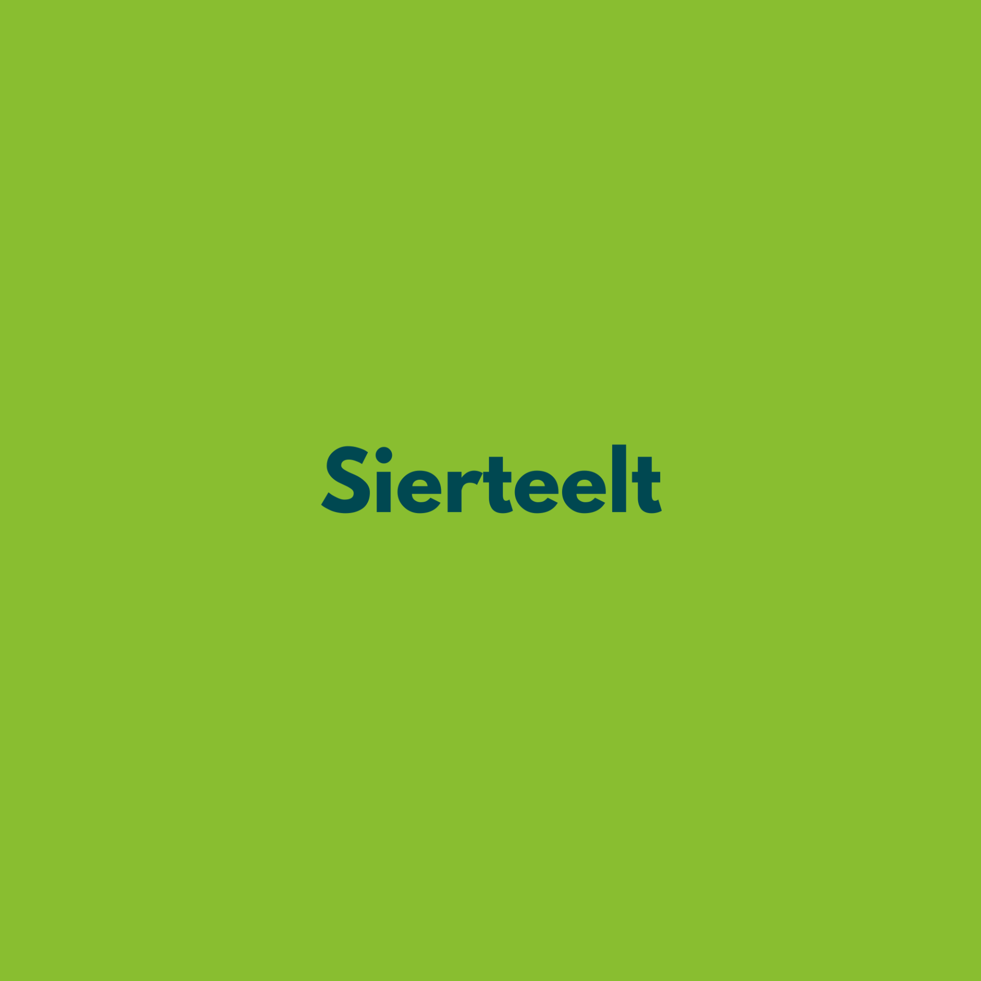 Sierteelt