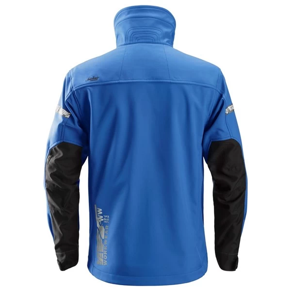 Snickers softshelljas 1200 trueblue-black