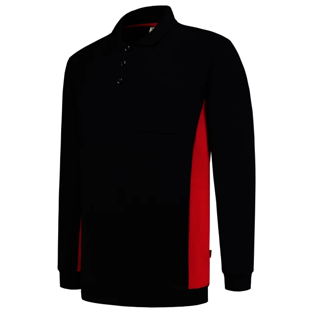Tricorp polosweater bicolor 302001 navy-red