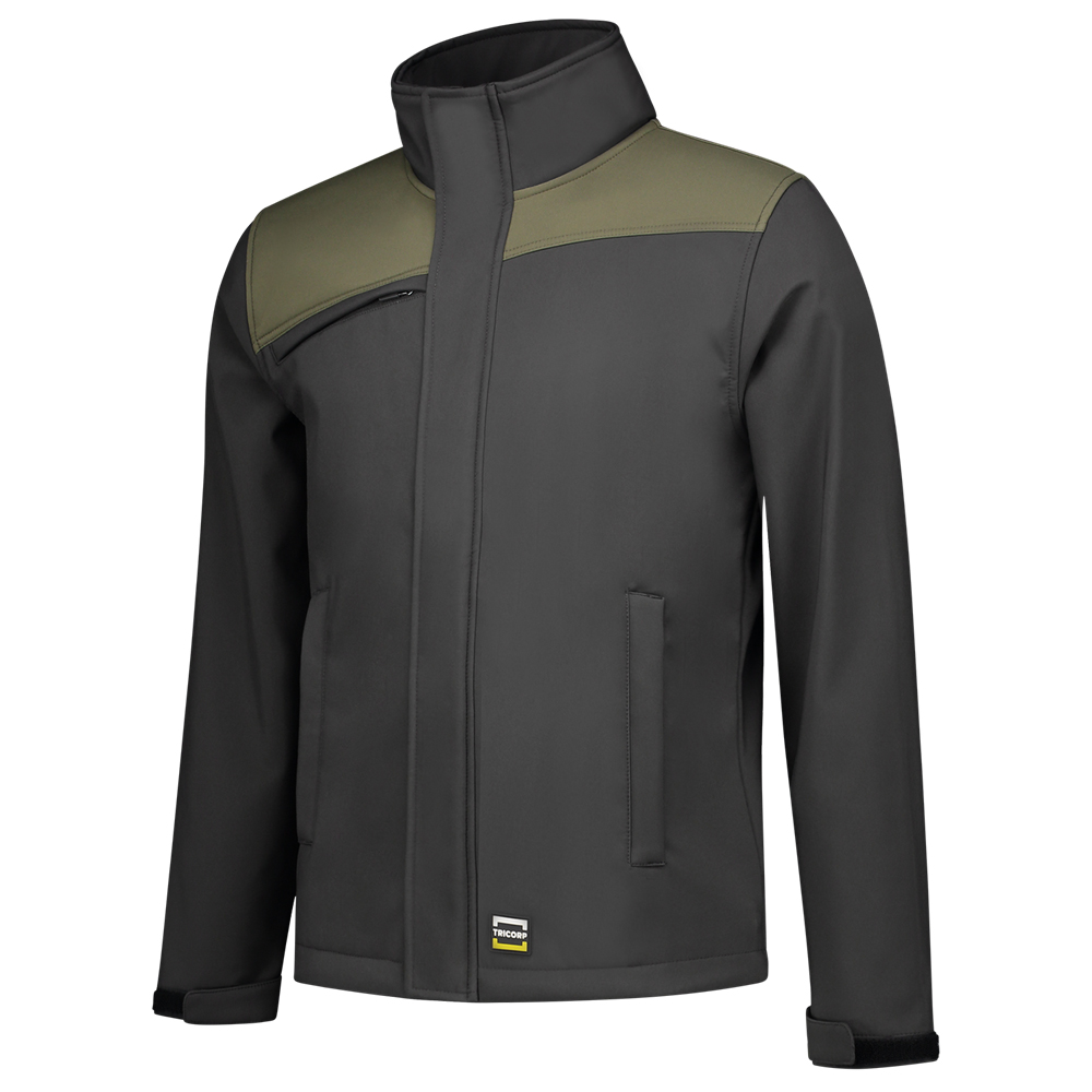 Tricorp softshelljas 402021 darkgrey-army