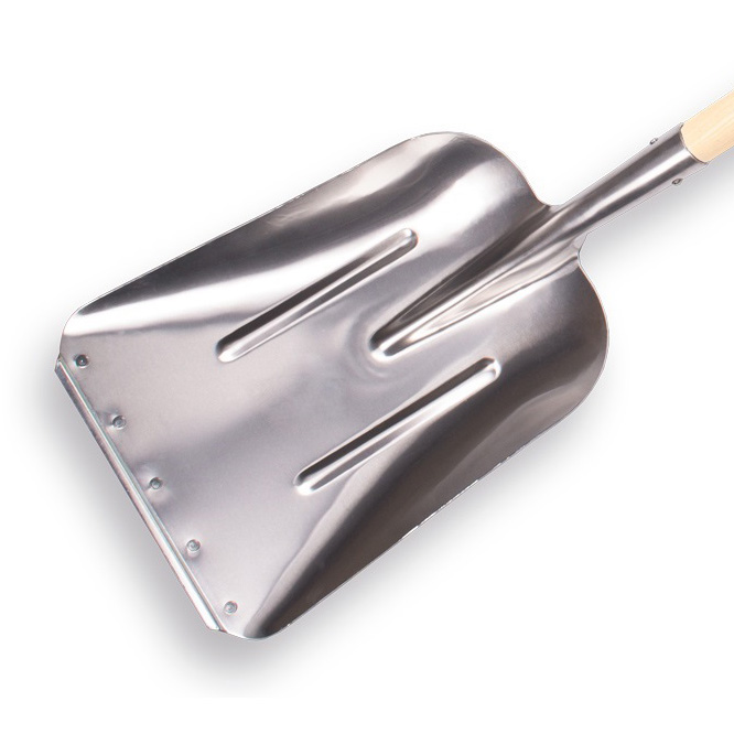 Graanschoppen aluminium met D-greep