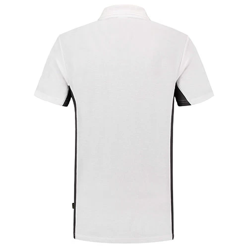 Tricorp poloshirt 202002 white-darkgrey