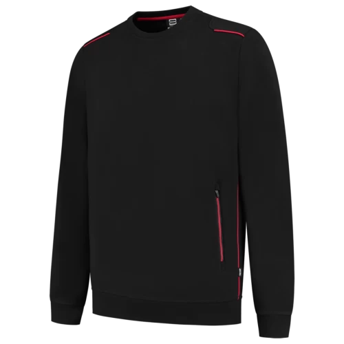 Tricorp sweater 302703 black-red