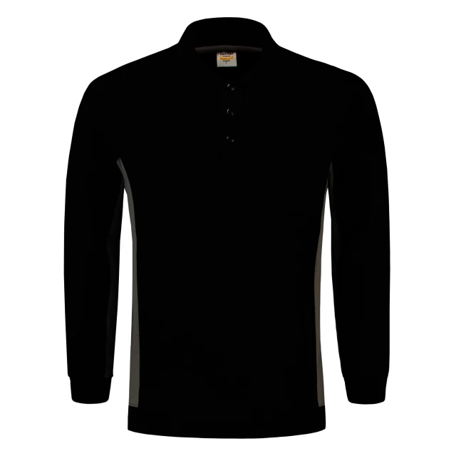 Tricorp polosweater bicolor 302001 grey-black