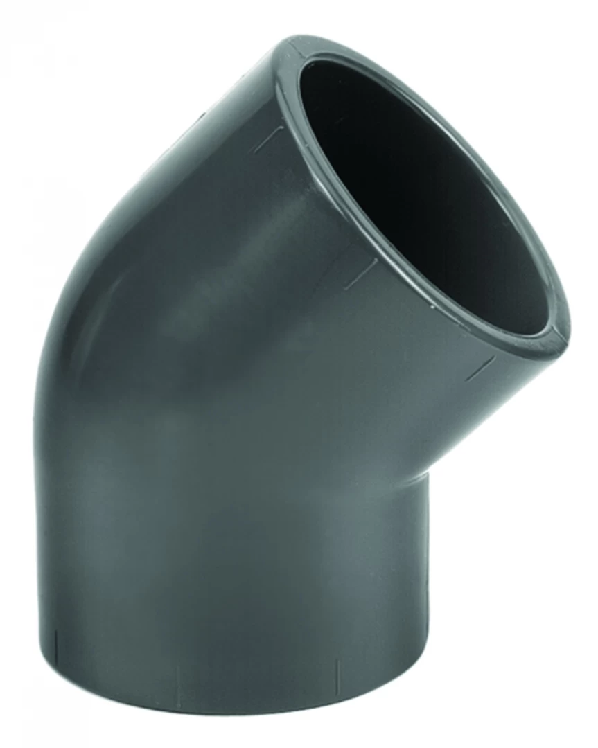 PVC Knie 45° 