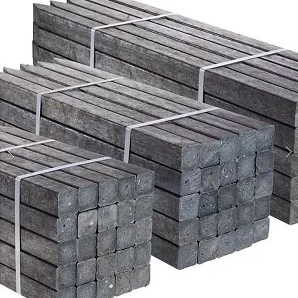 Eco Paal grijs massief