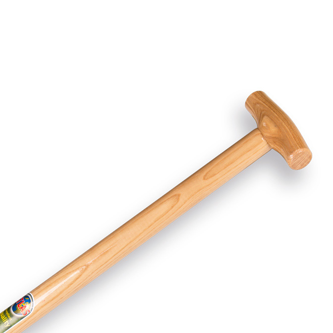Offner mestvork 4tnd rood+stift+T-steel 90cm (met veerdul en steel)